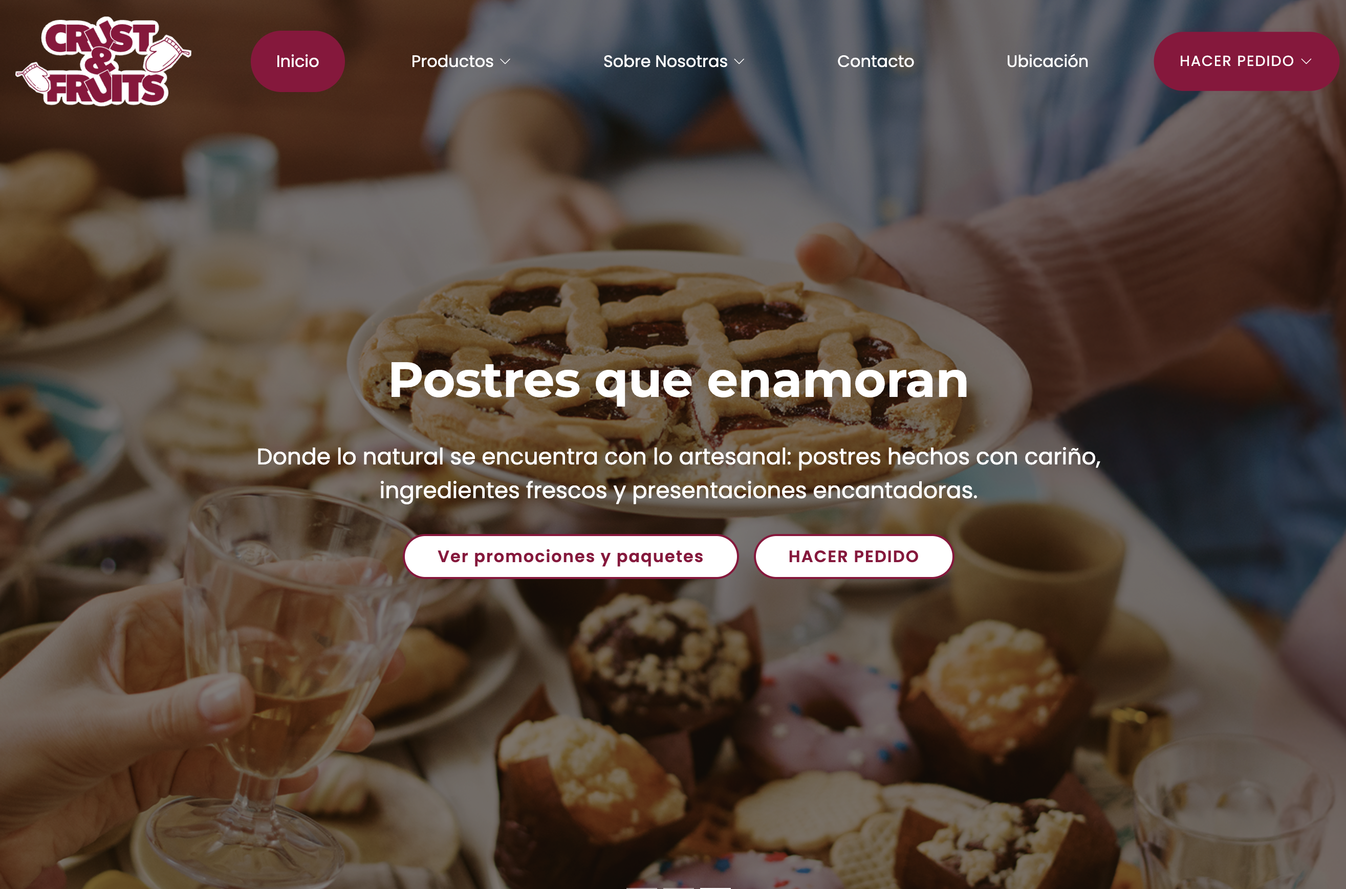 Crust & Fruits Online Menu